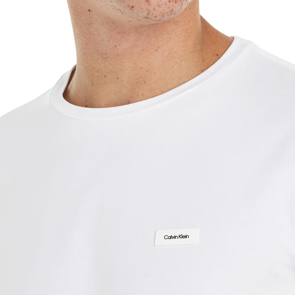 Calvin Klein Slim Stretch T-Shirt White