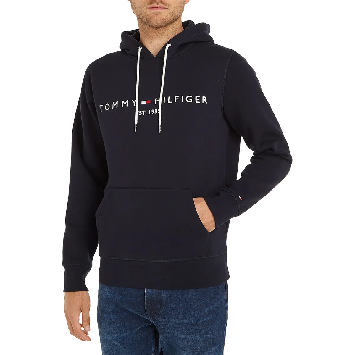 Tommy Hilfiger Core Logo Hood Sky Captain