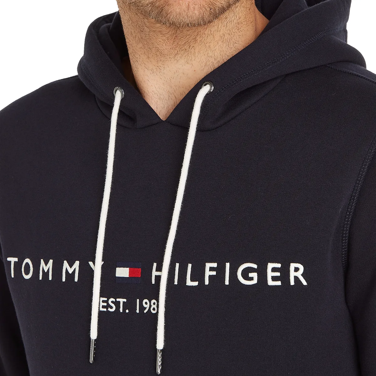 Tommy Hilfiger Core Logo Hood Sky Captain