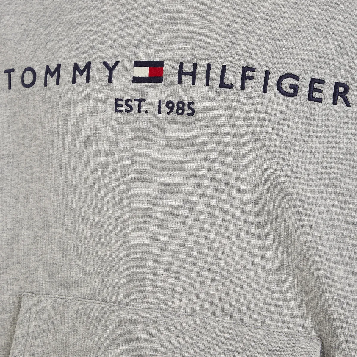 Tommy Hilfiger Core Logo Hood Cloud Heather