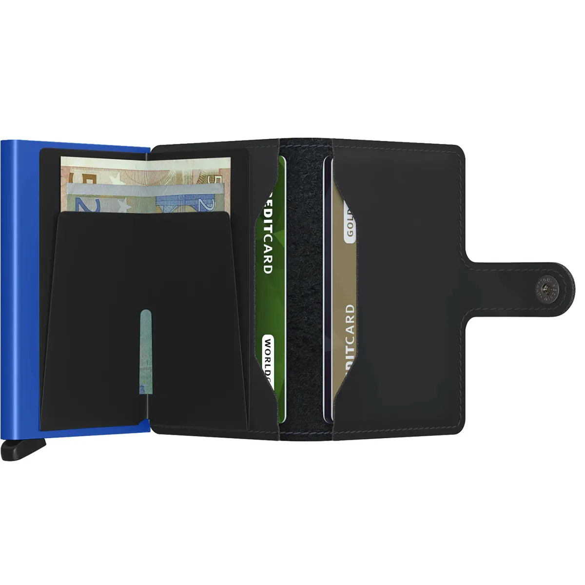 Secrid Miniwallet Black Blue