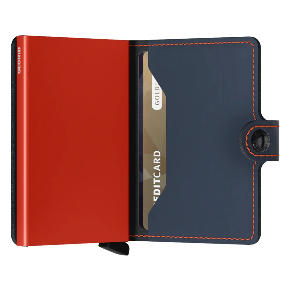 Secrid Miniwallet Night Blue Orange