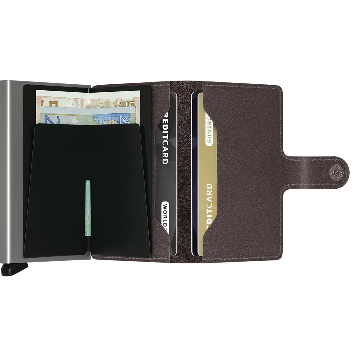 Secrid Miniwallet Original Dark Brown