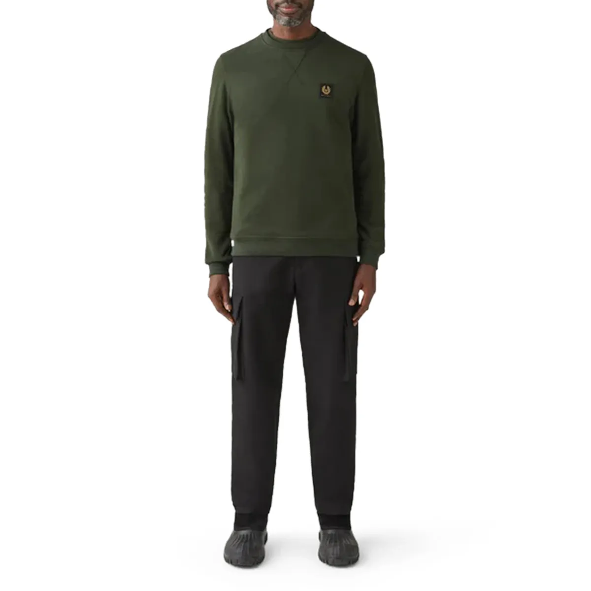 Belstaff Signature Sweater Tile Green