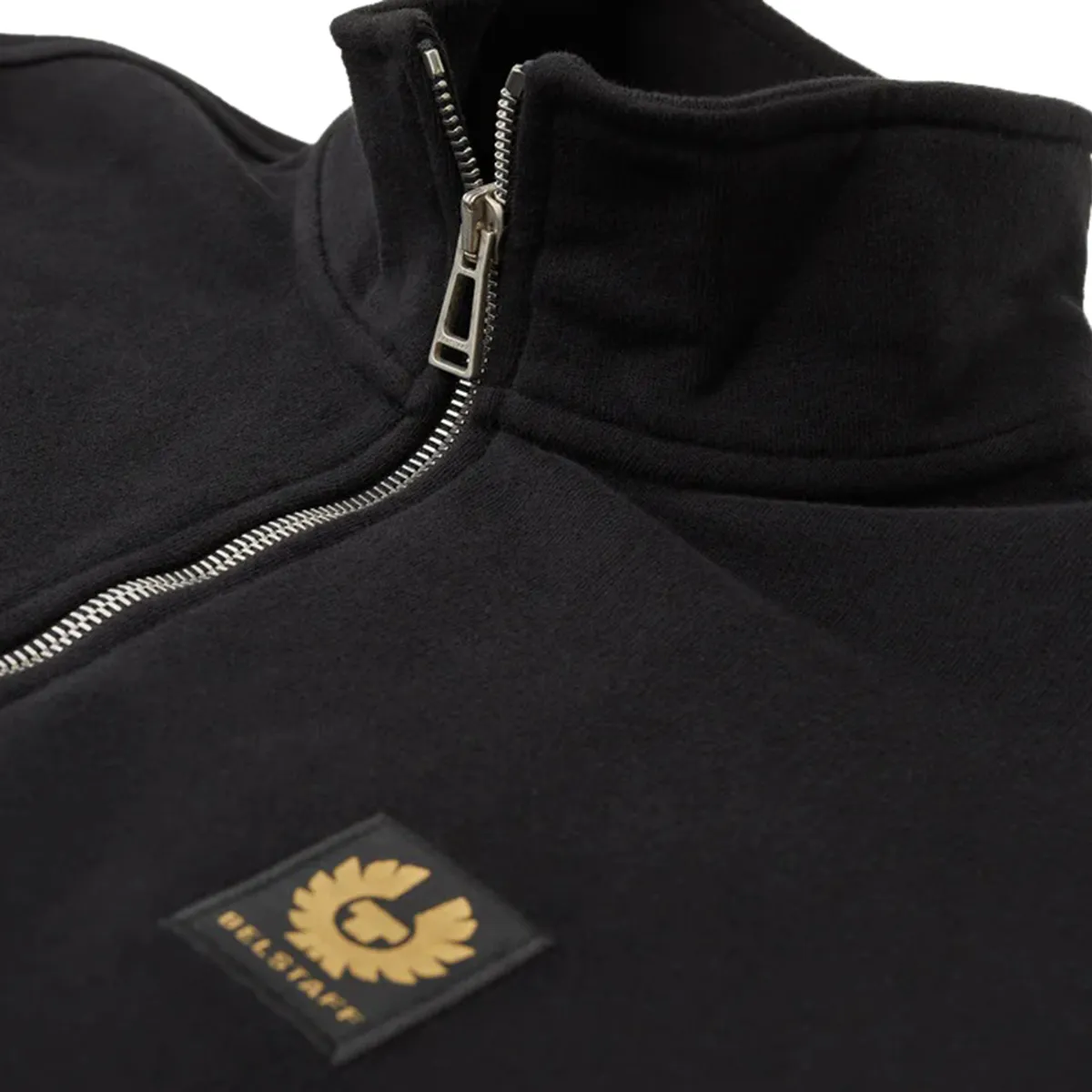 Belstaff Quarter Zip Sweatshirt Black