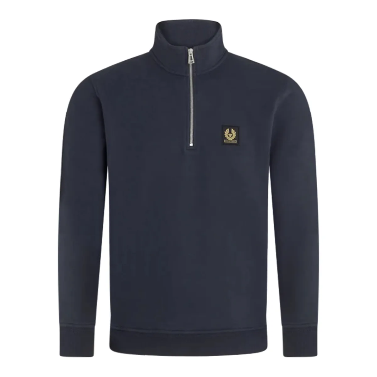 Belstaff Quarter Zip Sweatshirt Dark Ink