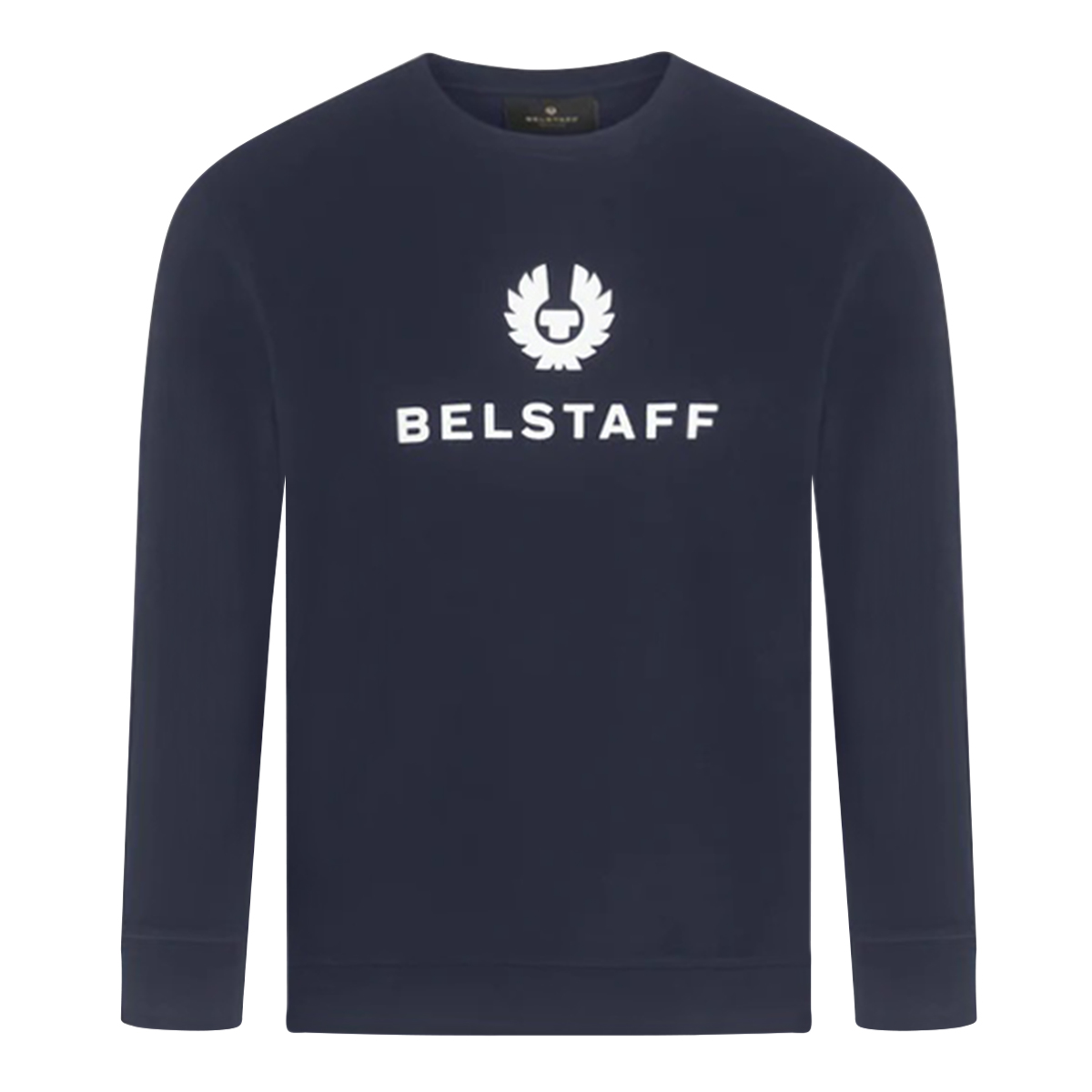 Belstaff Signature Crewneck Sweatshirt Dark Ink - Ejmenswear