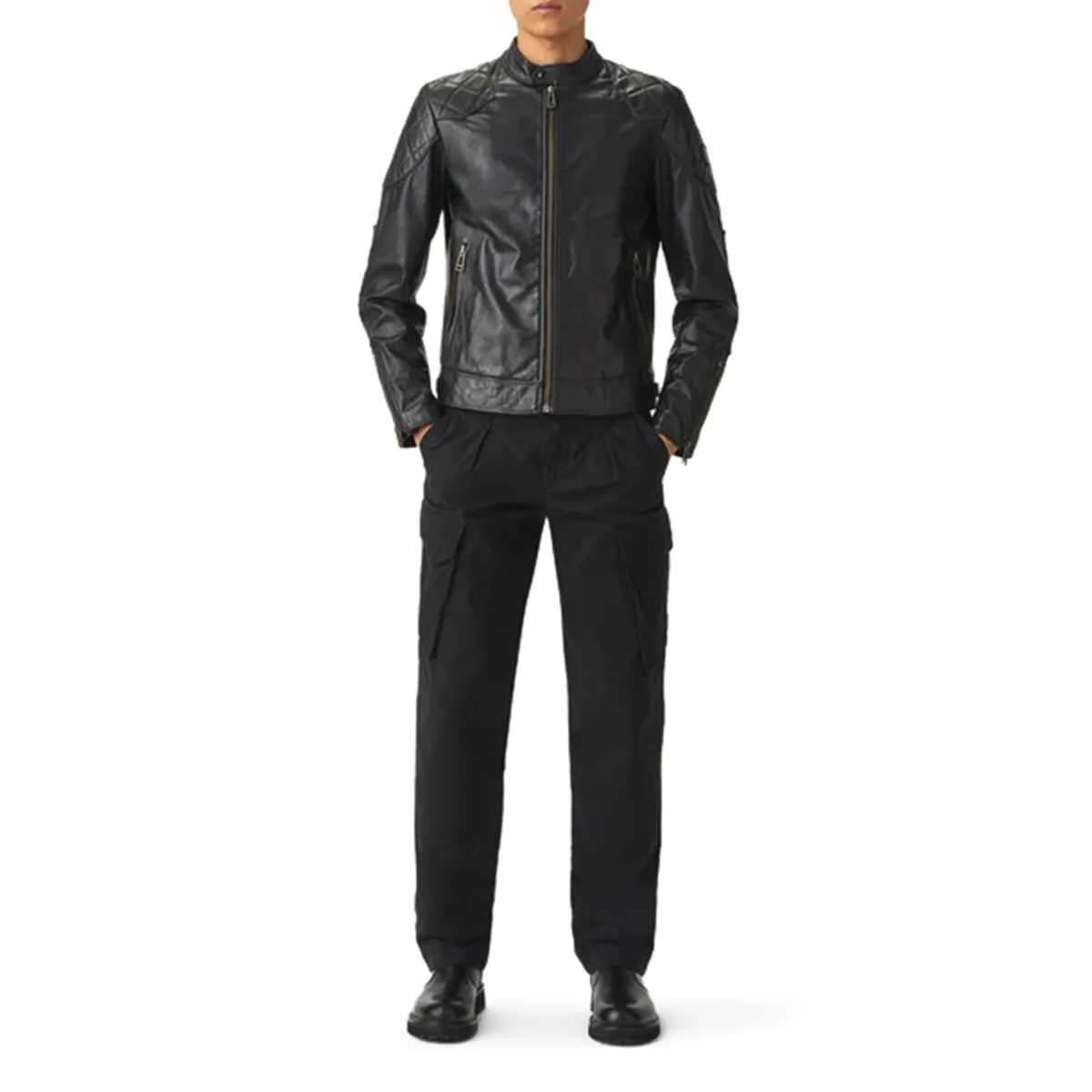 Belstaff Legacy Outlaw Jacket Antique Black