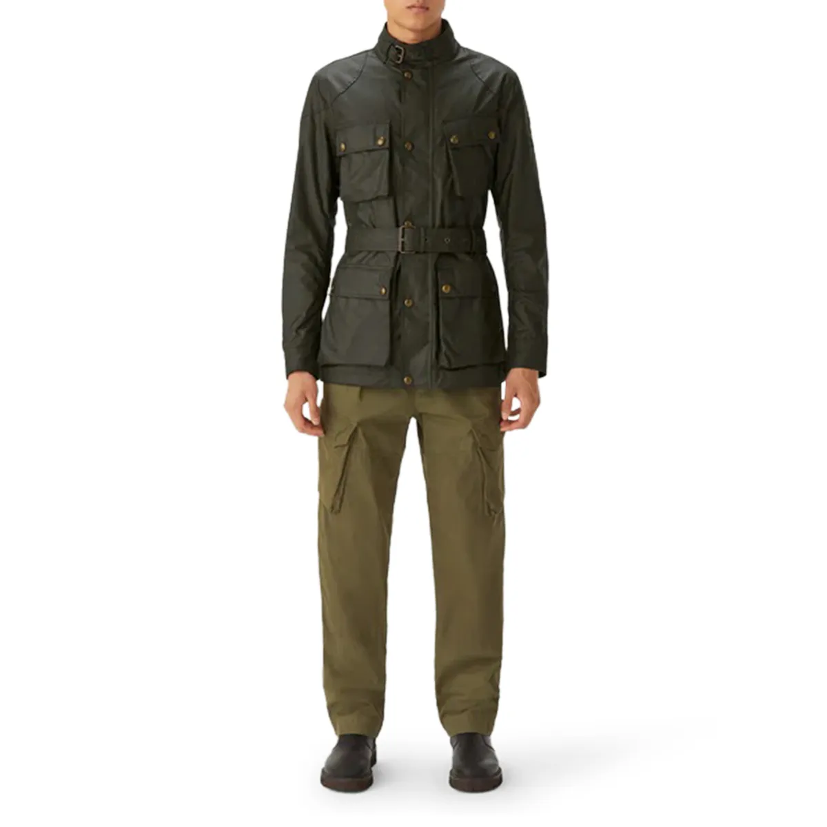 Belstaff Trialmaster Jacket Faded Olive