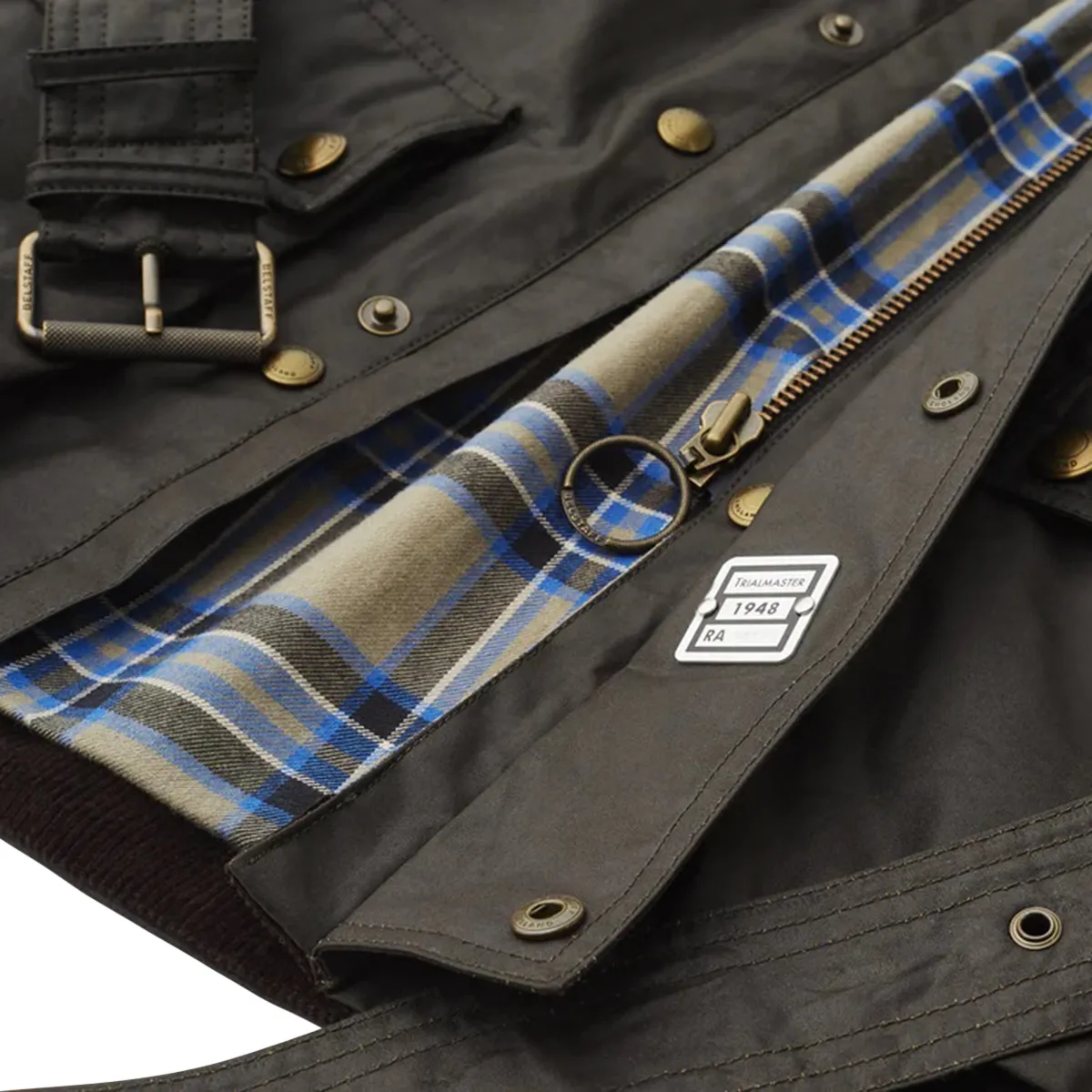 Belstaff Trialmaster Jacket Faded Olive