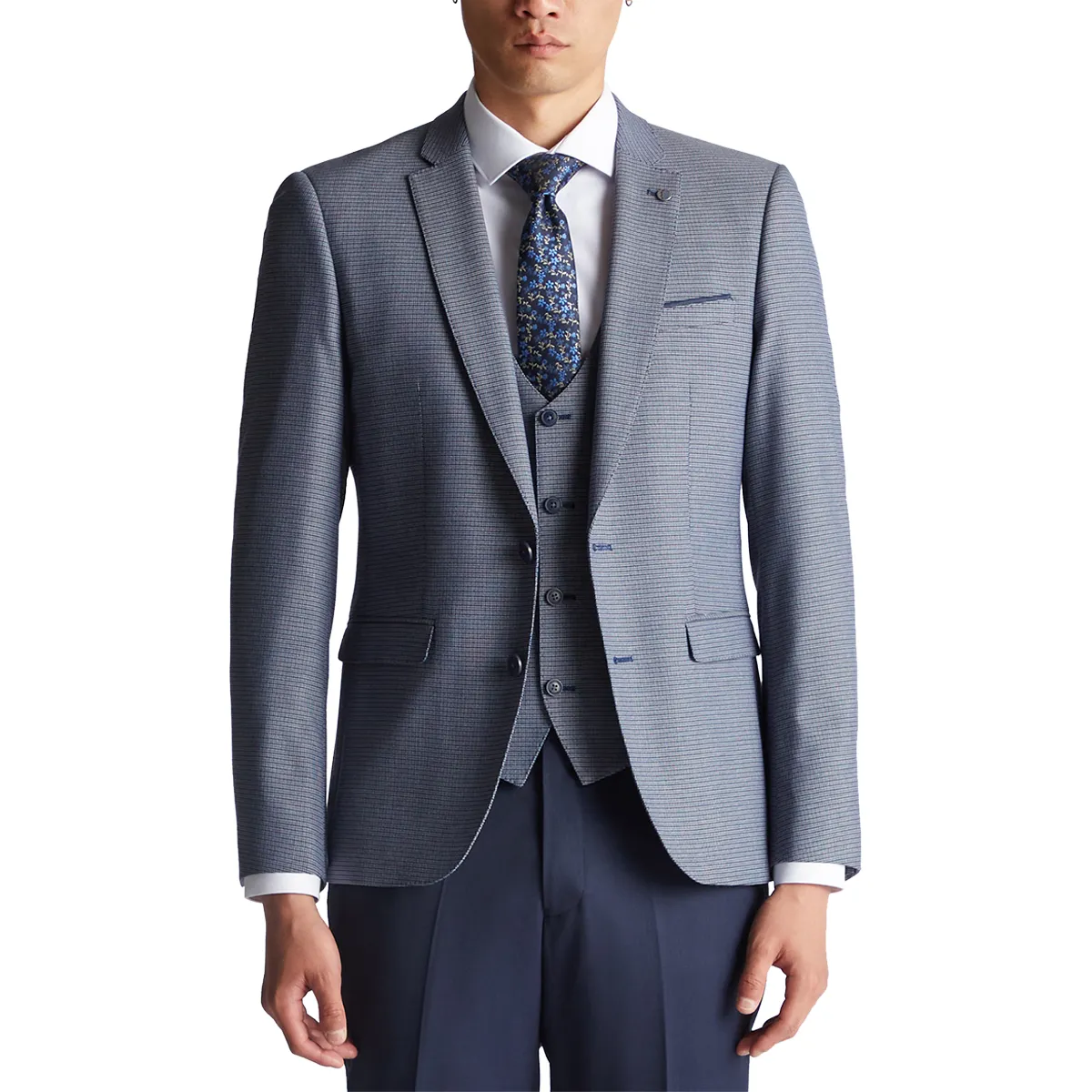Remus Uomo Laurino Blazer In Blue