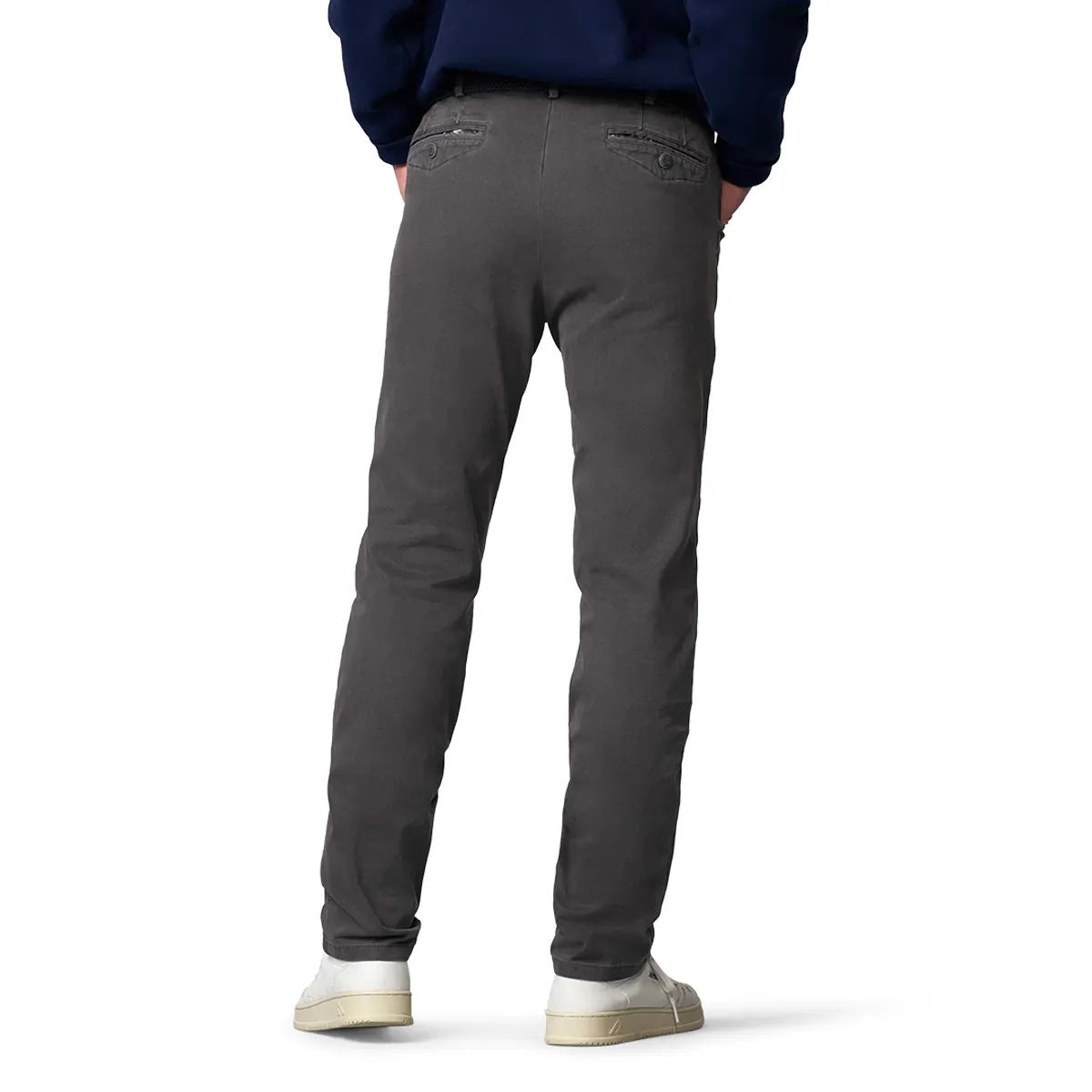 Meyer Chicago Perfect Fit Chino Mid Grey