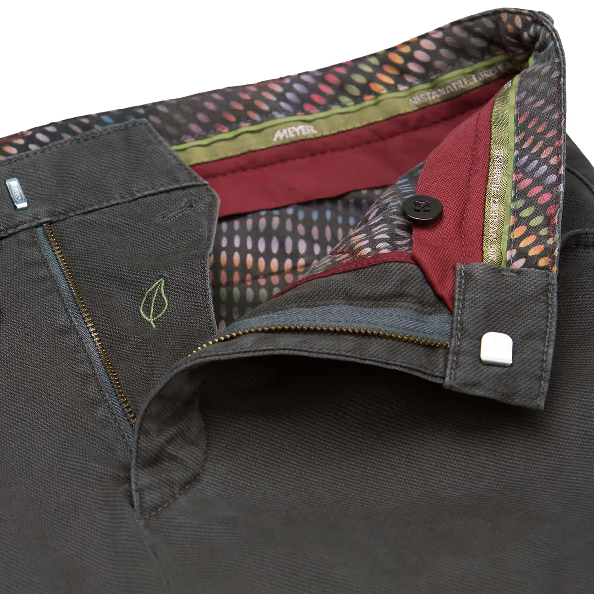 Meyer Chicago Perfect Fit Chino Mid Grey