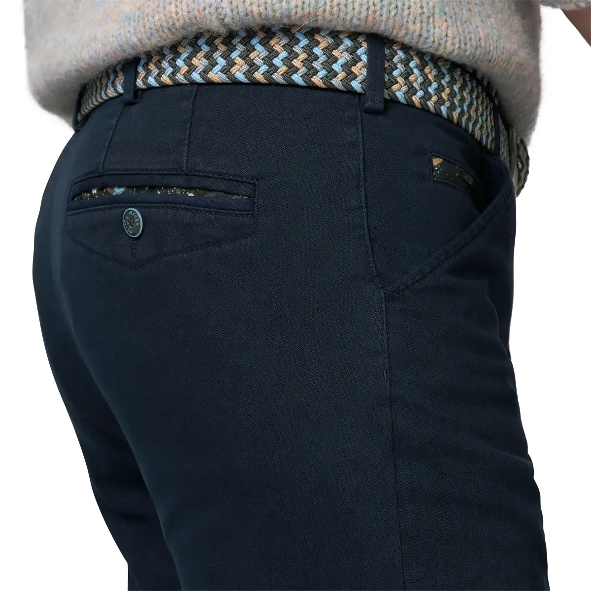 Meyer Chicago Perfect Fit Chino Navy