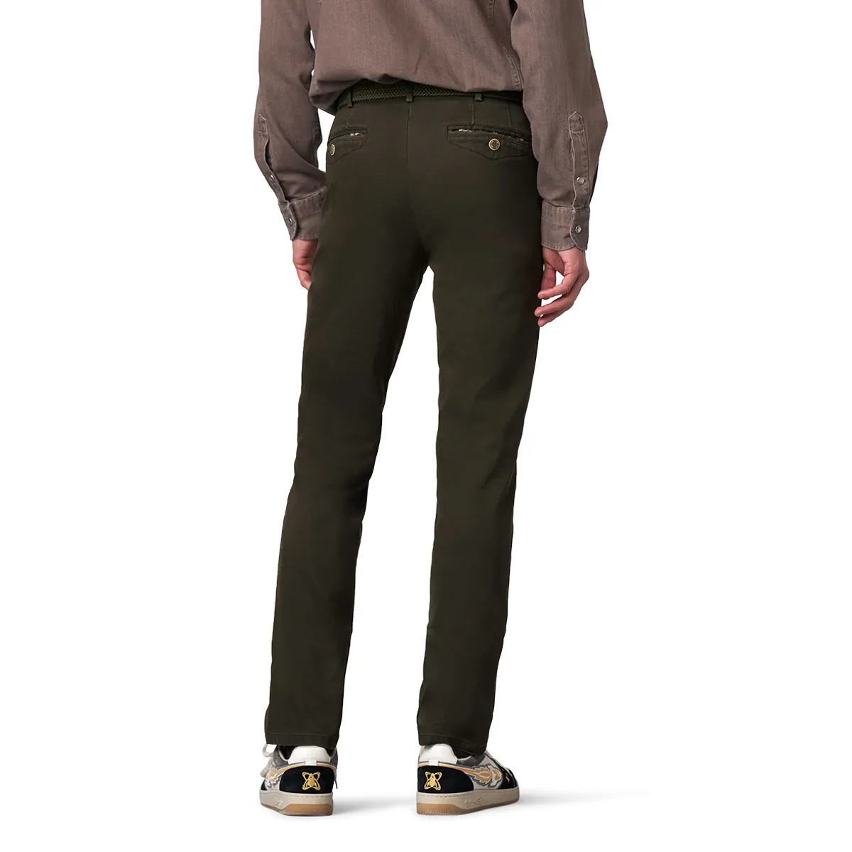 Meyer Chicago Perfect Fit Chino Laurel Green