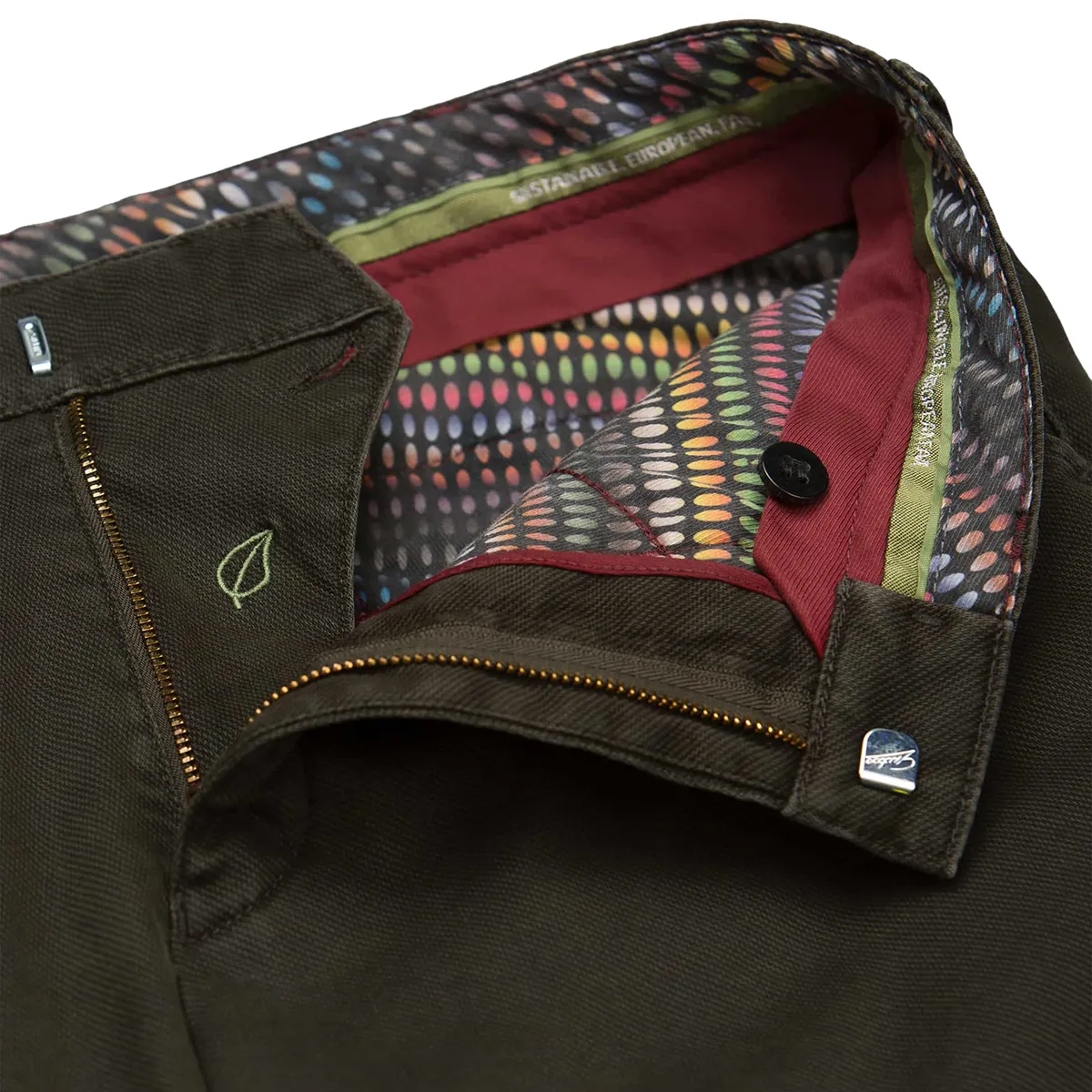 Meyer Chicago Perfect Fit Chino Laurel Green