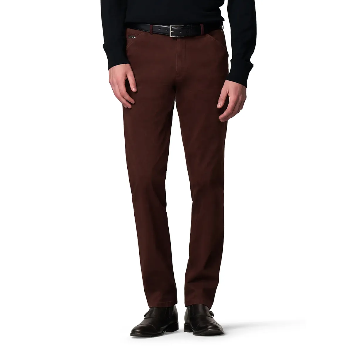 Meyer Chicago Perfect Fit Chino Burgundy
