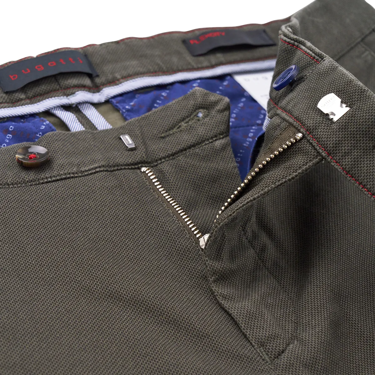 Bugatti Flexcity Soft Touch Chino Dark G