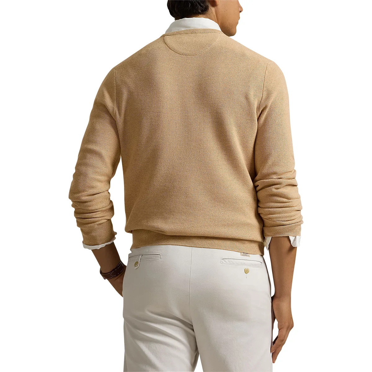 Ralph Lauren LS Pullover Sweater Camel