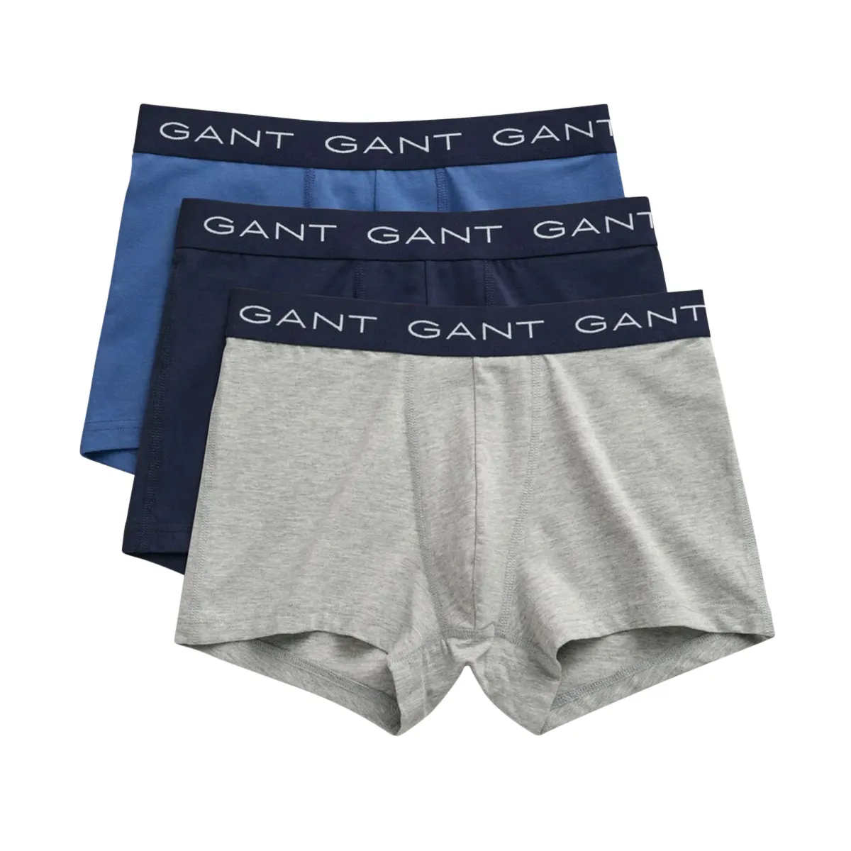 Gant Trunk 3 Pack Grey Melange