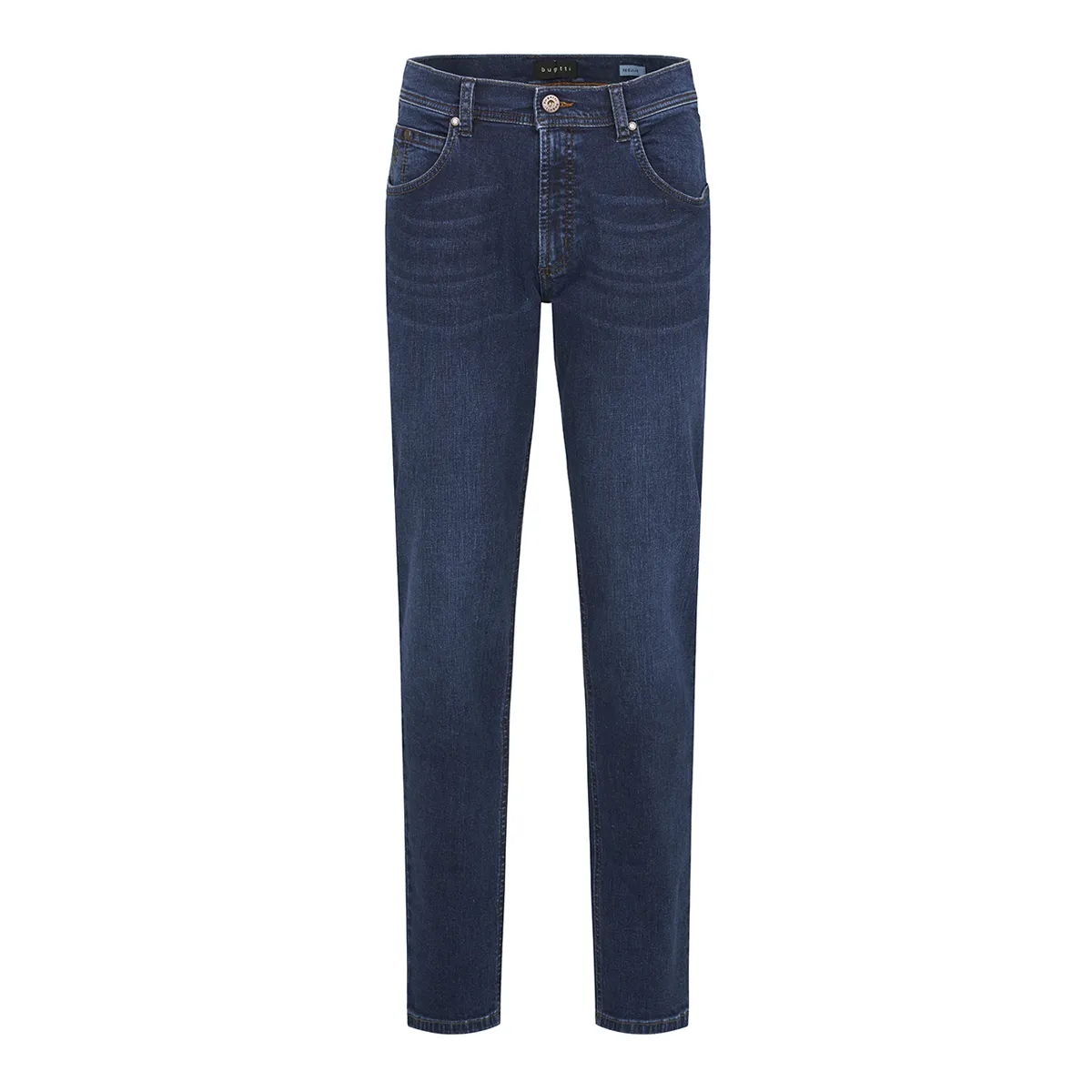 Bugatti Reg Authentic Denim Jean Mid Blue