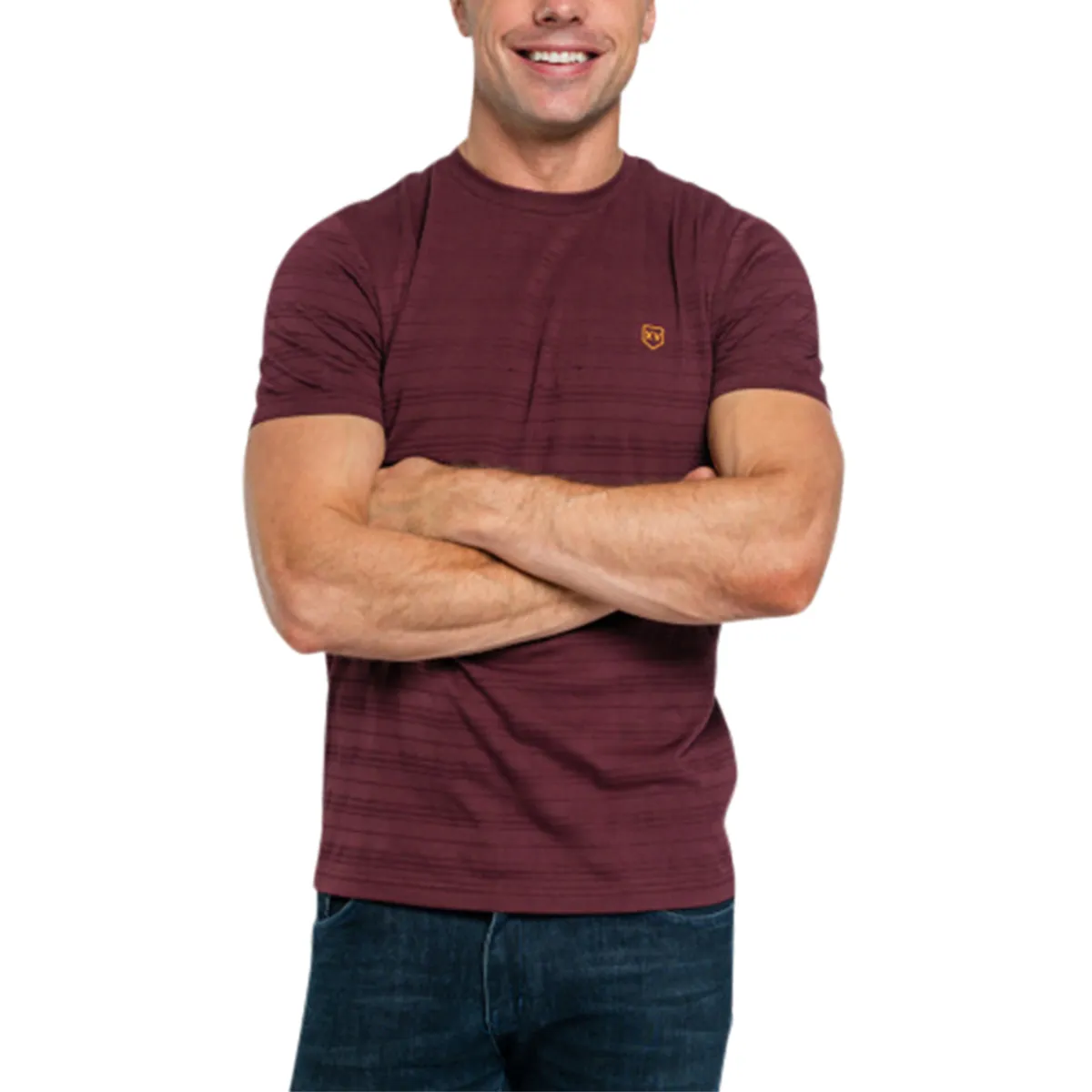 XV Kings Caledon Plain T-Shirt Cabernet