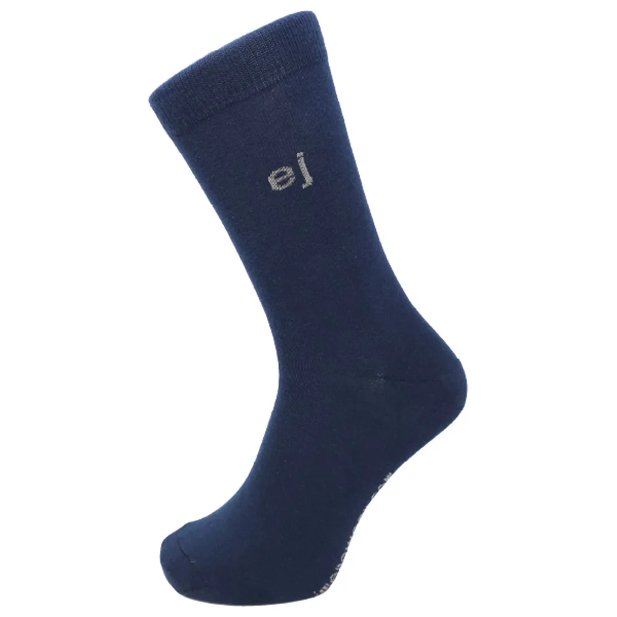 EJ Plain Sock Navy