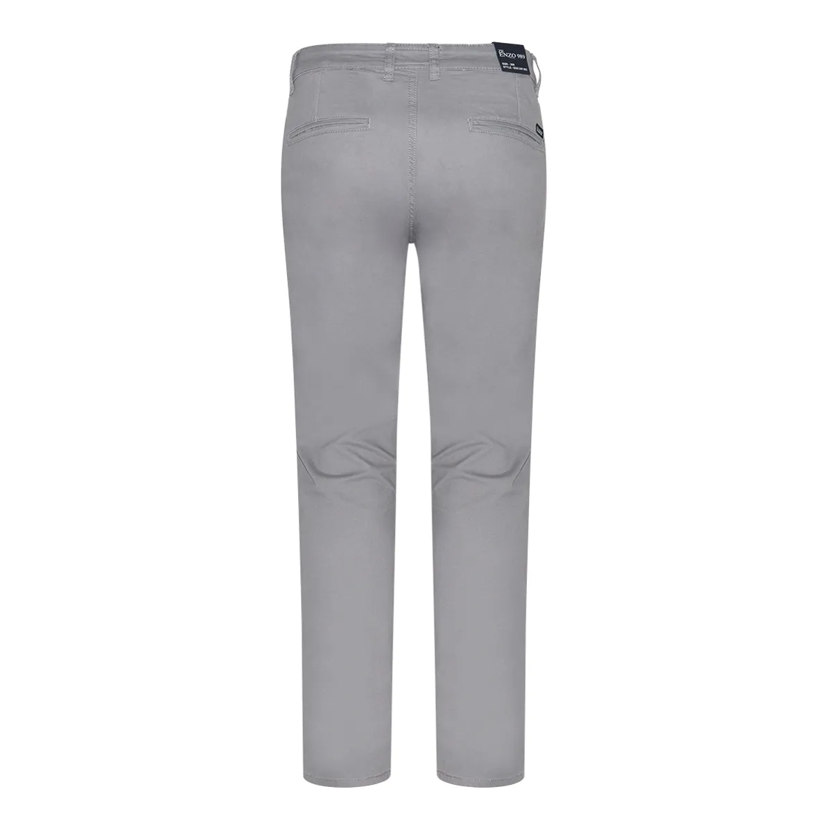 Enzo Slim Stretch Chino In Light Grey