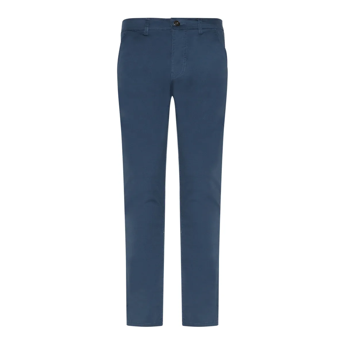 Enzo Slim Stretch Chino In Steel Blue