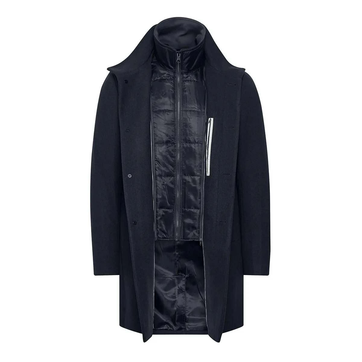 Matinique Harvey N Wool Coat Dark Navy