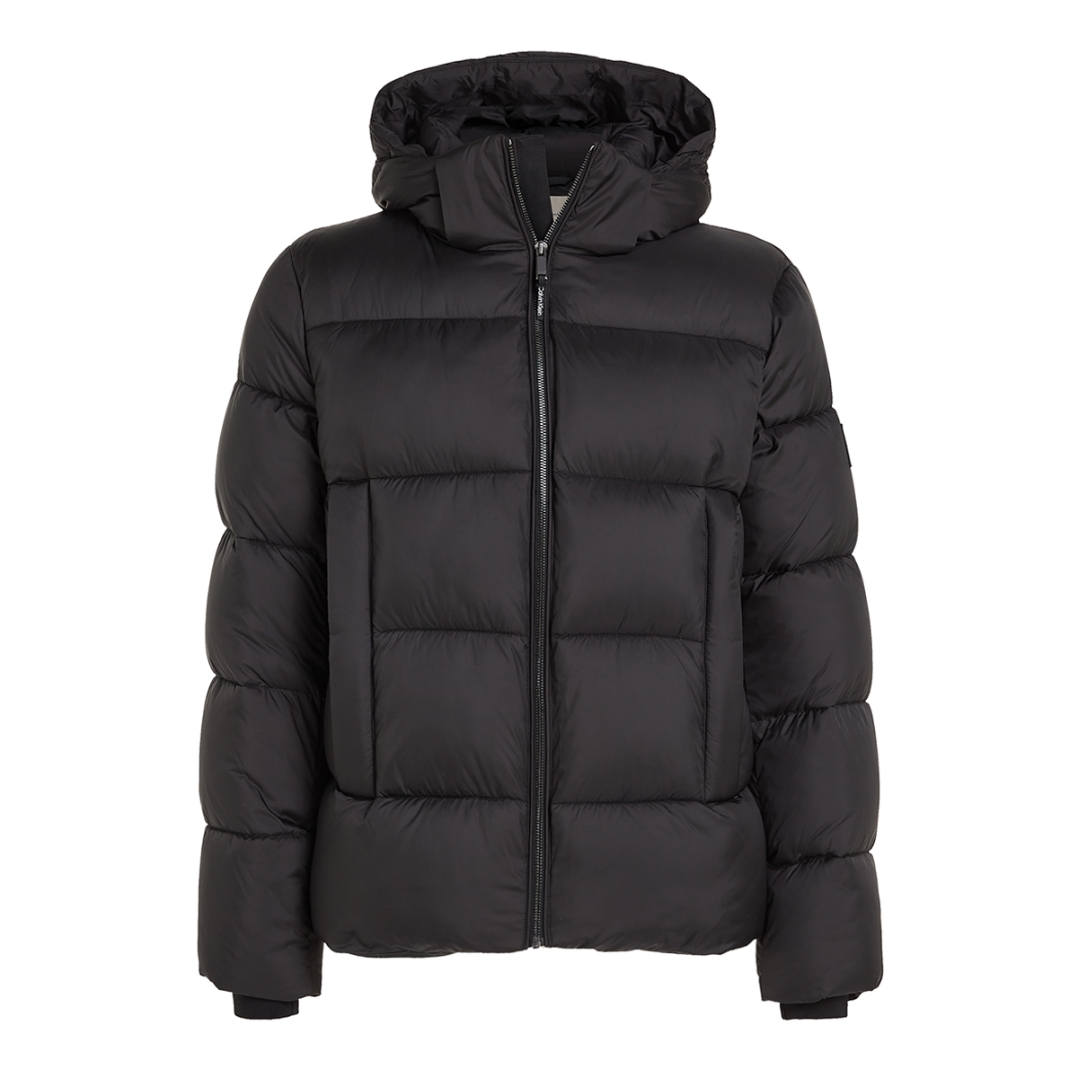 Calvin klein oversized hooded puffer coat hotsell