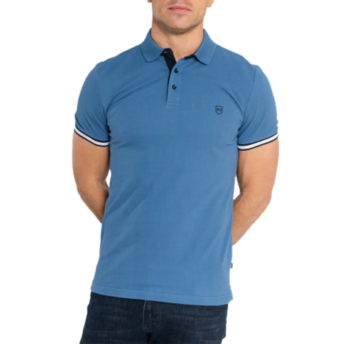 XV Kings Levubu Polo Shirt Near Denim
