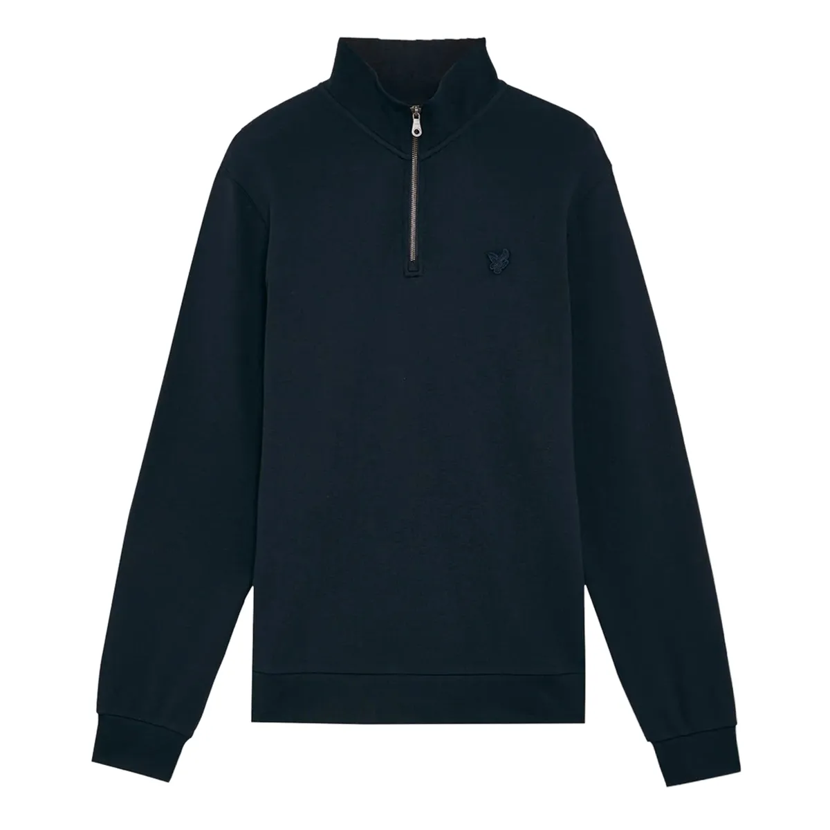 Lyle & Scott Tonal Eagle Quarter Zip Swe