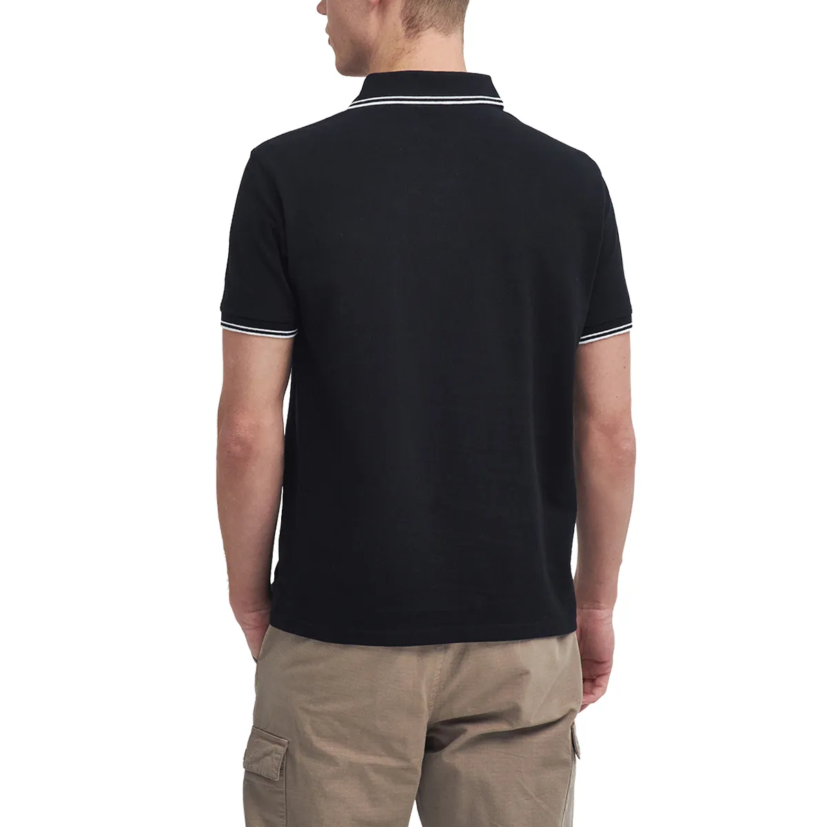 Barbour Evan Polo Shirt Black