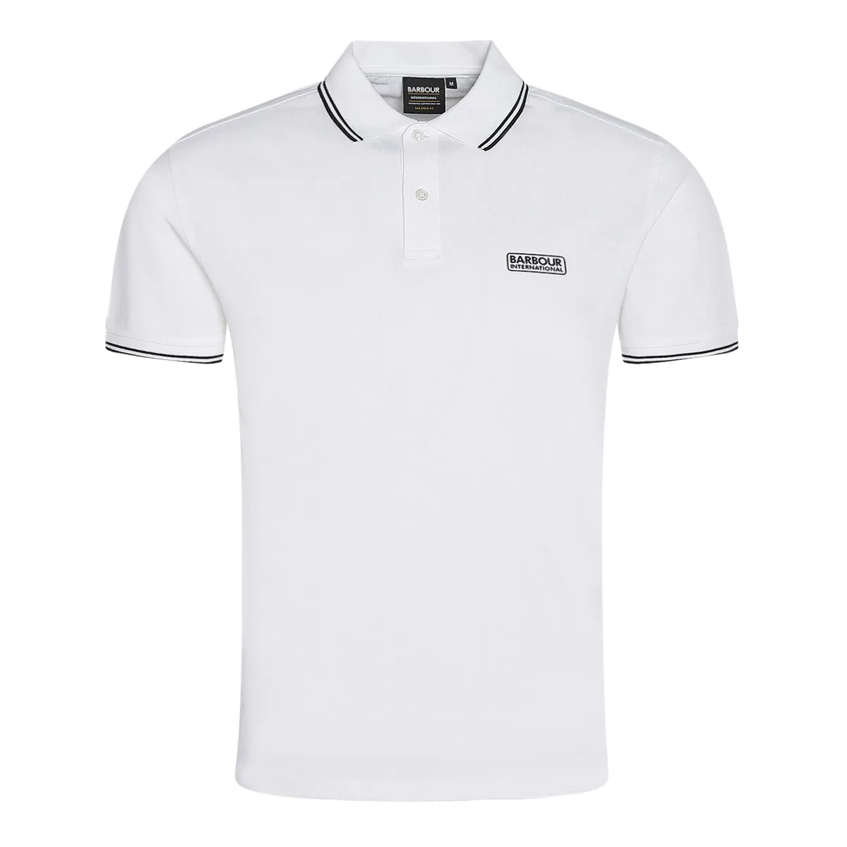 Barbour Evan Polo Shirt White