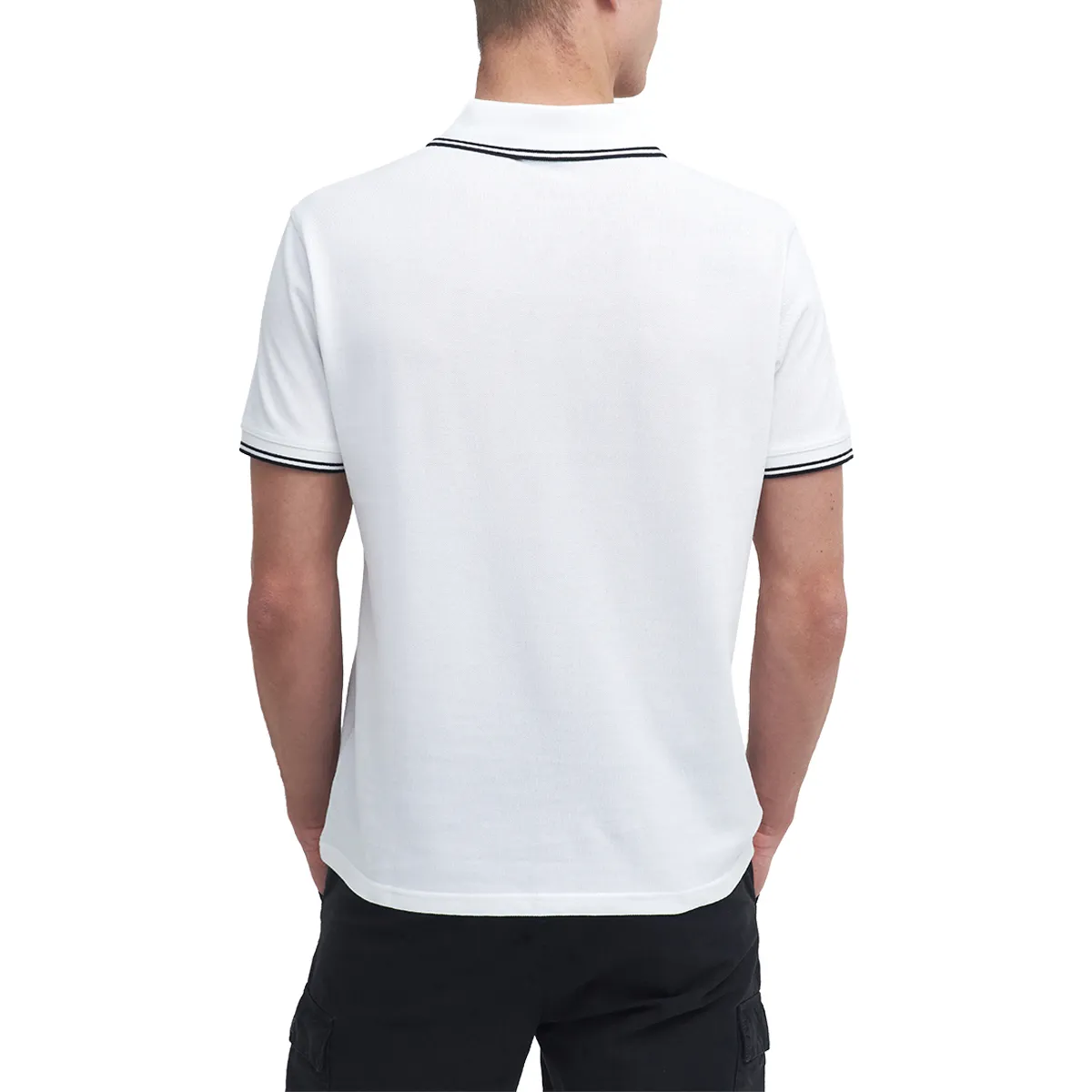 Barbour Evan Polo Shirt White
