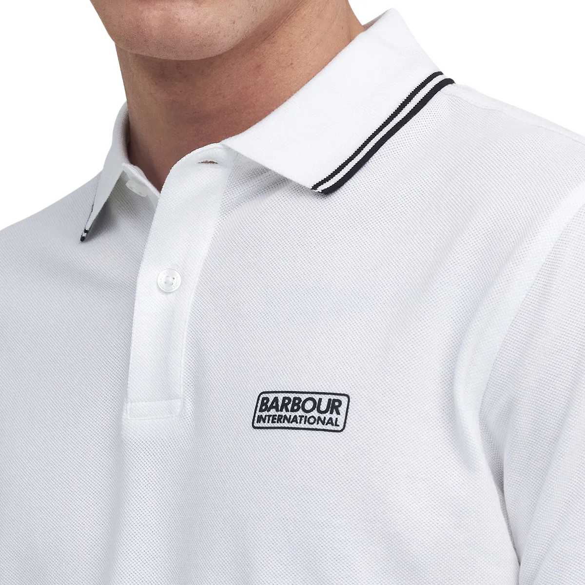Barbour Evan Polo Shirt White