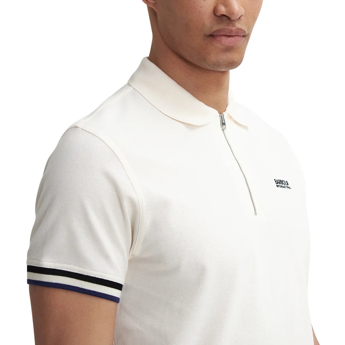 Barbour Buxton Polo Shirt Whisper White