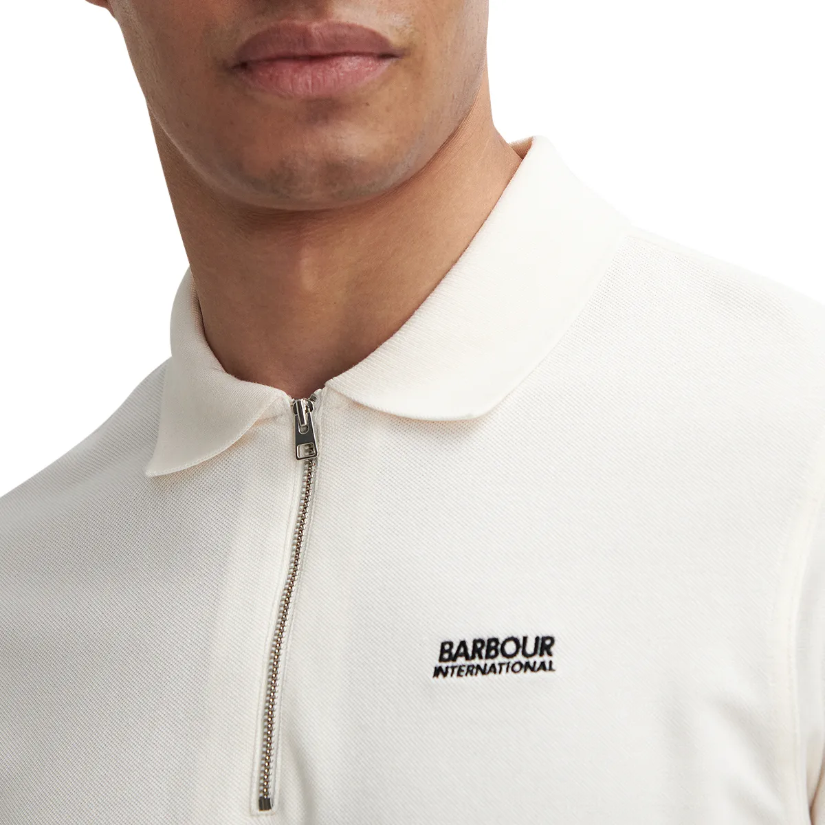 Barbour Buxton Polo Shirt Whisper White