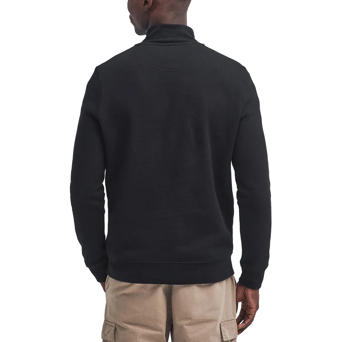 Barbour Essential Half Zip Sweat Black