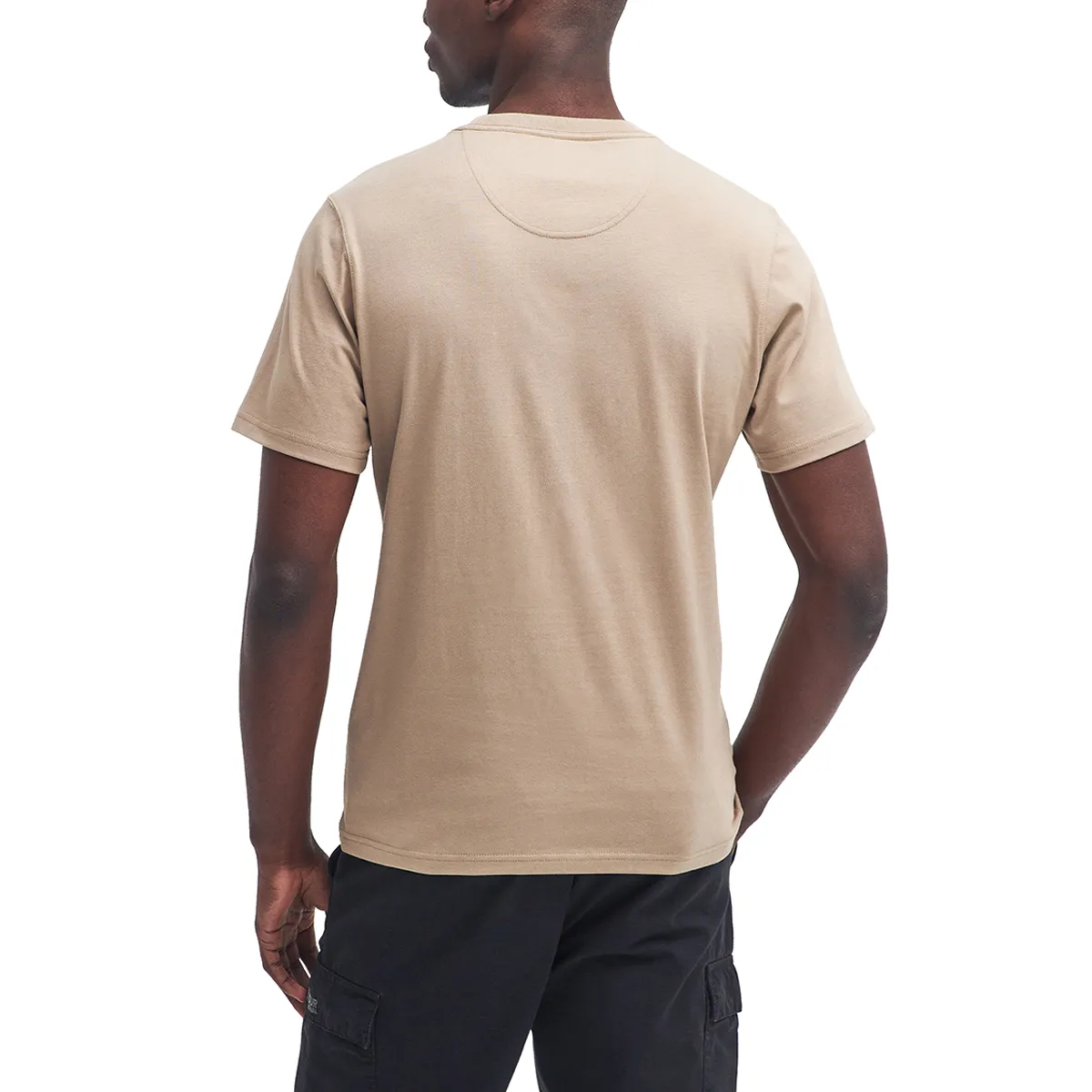Barbour Small Logo T-Shirt Timberwolf