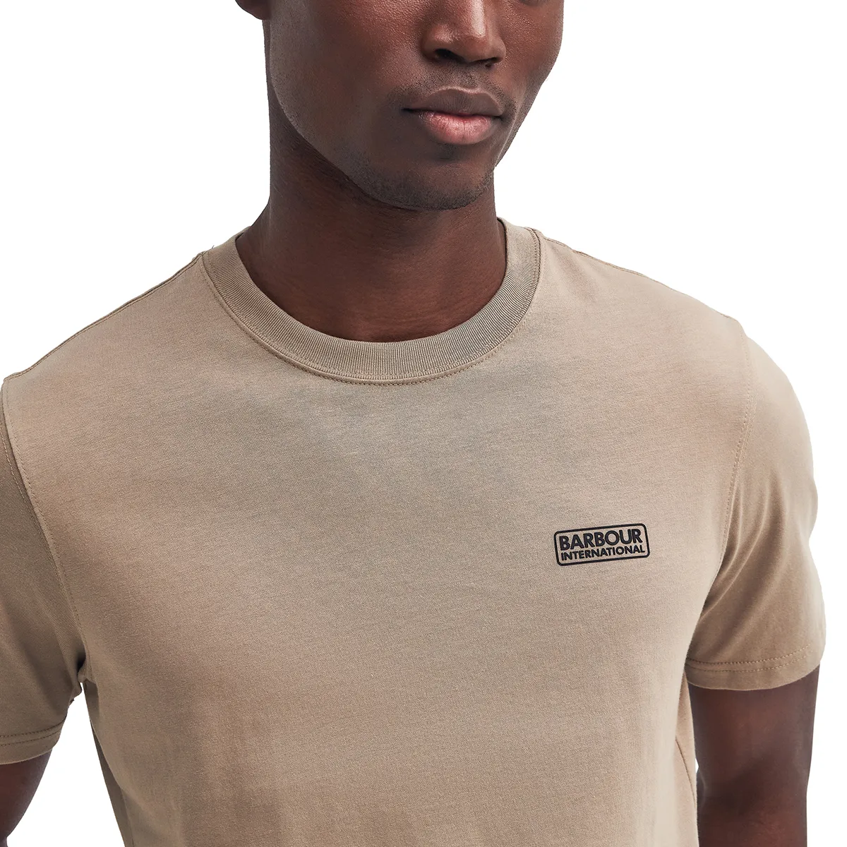 Barbour Small Logo T-Shirt Timberwolf