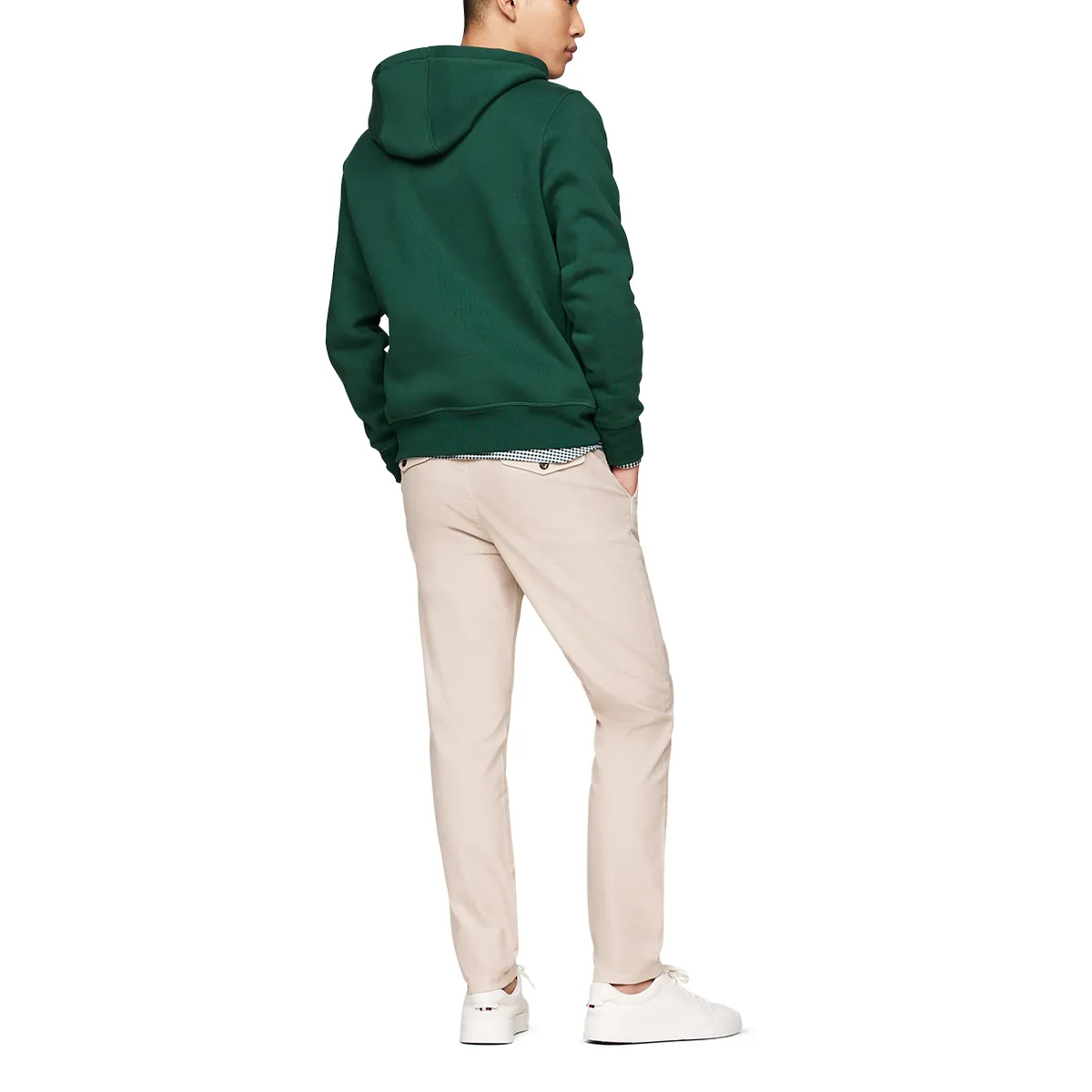 Tommy Hilfiger Logo Hoodie Green