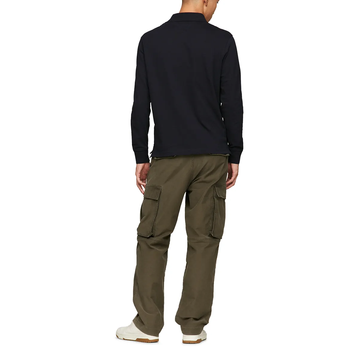 Tommy Hilfiger 1985 Reg LS Polo Desert Sky