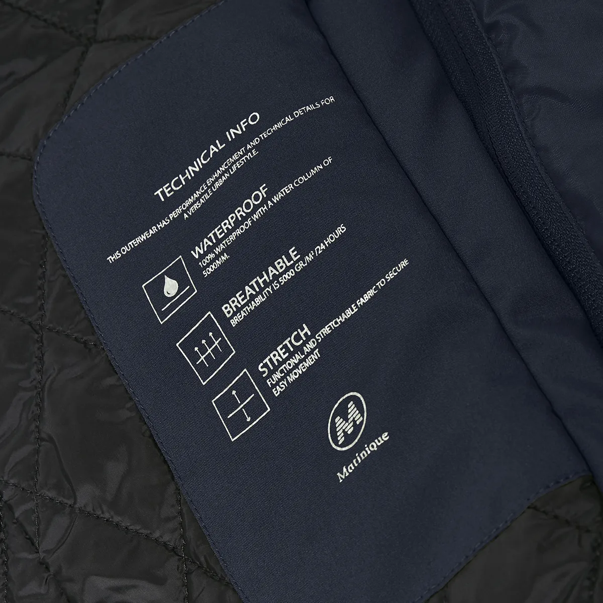 Matinique Philman P Coat Dark Navy