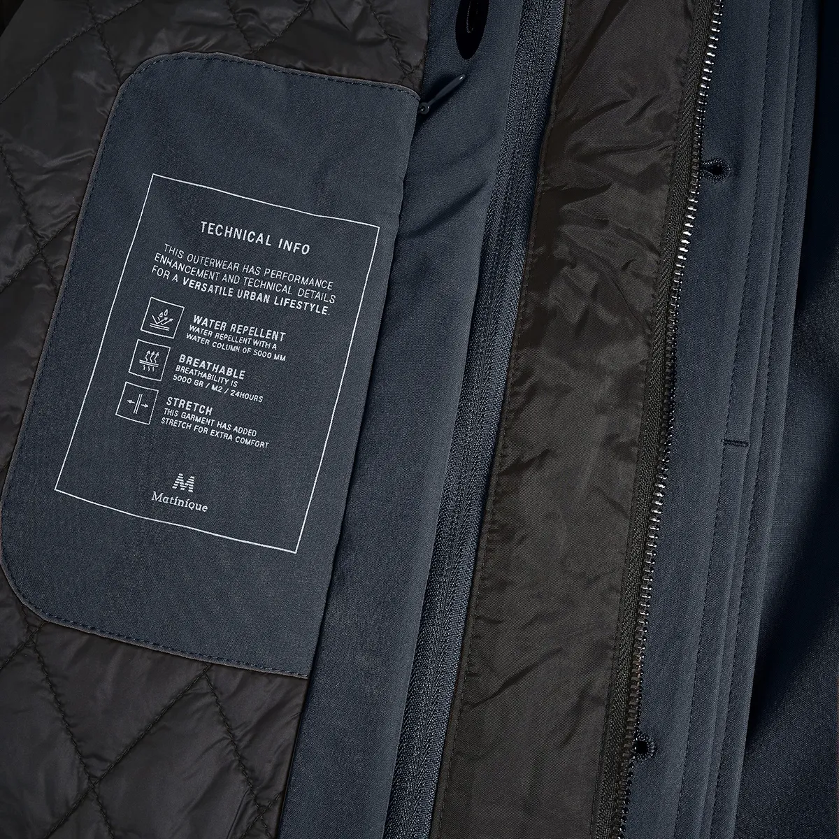 Matinique Philman P Coat Dark Navy