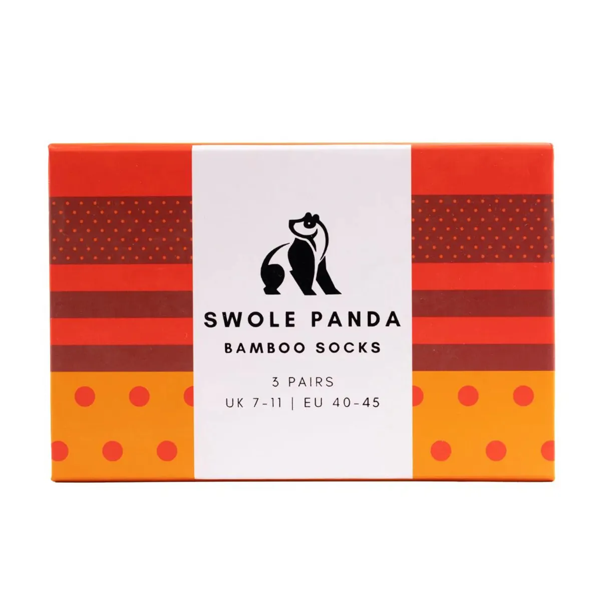 Swole Panda Spots/Stripes Sock Gift Set