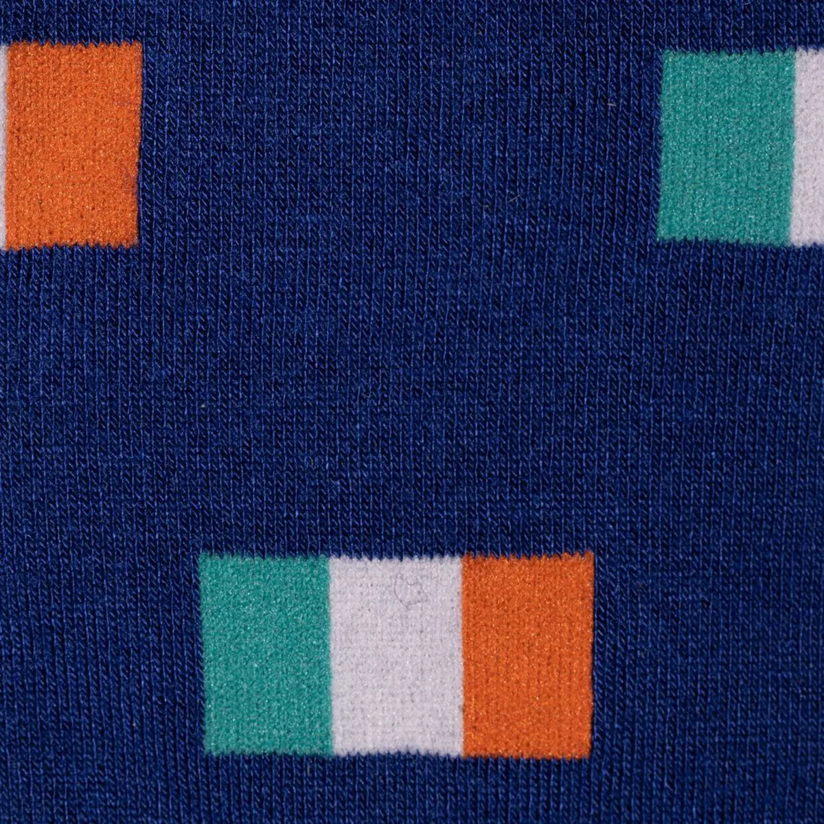 Swole Panda Irish Flag Socks Blue