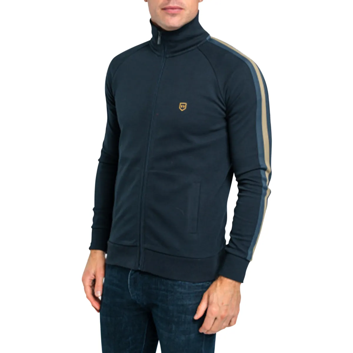 XV Kings Tswaing Full Zip Sweat Jamaica Navy