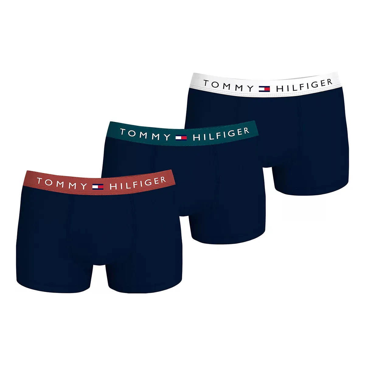 Tommy Hilfiger 3 Trunks Pack Multi
